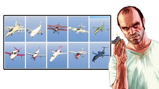 ¿Dónde encontrar TODOS LOS AVIONES GTA V [upl. by Aihsa]