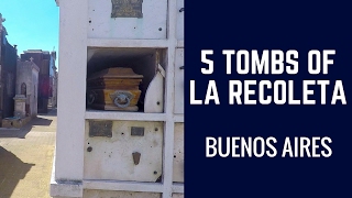 5 Tombs of La Recoleta  Joe Journeys [upl. by Masuh]