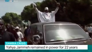 Gambia Crisis Yahya Jammeh remained in power for 22 years [upl. by Anaitsirhc]