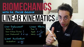 Intro to Linear Kinematics Displacement Velocity amp Acceleration [upl. by Ardnyk555]