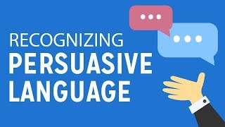 Recognizing Persuasive Language [upl. by Nerb232]