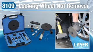 8109  Locking Wheel Nut Remover [upl. by Airdnekal]