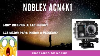 Probando la camara Noblex ACN4K1 Noche [upl. by Ahrens388]