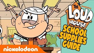 The Loud House Back To School Supplies Guide 📝  EXCLUSIVE Bonus Clip [upl. by Tally]