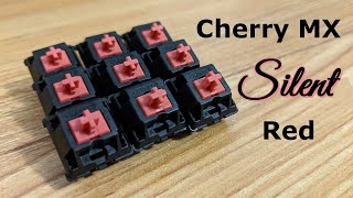 Cherry MX Silent Red switch review [upl. by Noslrac]