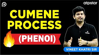 Cumene process phenol preparation  JEE Advanced  Vineet Khatri Sir  ATP STAR Kota [upl. by Varian]