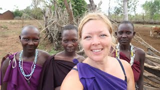 I Stayed With A Maasai Family In A Remote Village In Tanzania [upl. by Anaitit751]