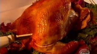 Carving the Perfect Turkey with Alton Brown  Food Network [upl. by Ettenav783]