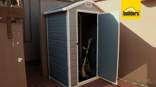 How to Assemble a Keter Manor Shed [upl. by Tabitha]