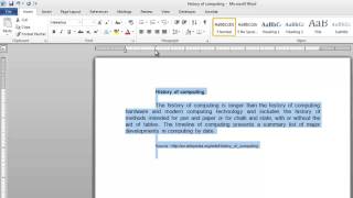 How to Indent Text in Word [upl. by Siubhan798]