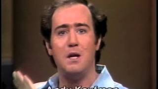 Andy Kaufman on Letterman  February 17 1982 [upl. by Caton151]