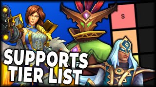 July 2023 Paladins Support Tier List [upl. by Vanzant865]