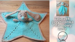 Zajączek króliczek na szydełku  jak zrobić  crochet rabbit [upl. by Gilmour71]