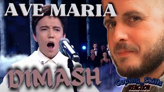 Dimash Reaction – “AVE MARIA” New Wave 2021 – Therapist Reaction [upl. by Ruhtra697]