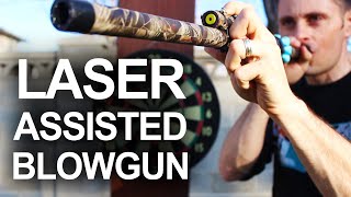 How To Make A Laser Assisted Blowgun [upl. by Vander]