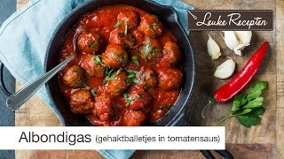 Albondigas maken  LeukeReceptennl [upl. by Seuqcaj]