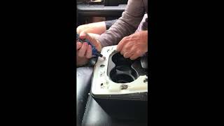 20042014 Ford F150 Center Console Cup Holder Pad Replacement Install Video [upl. by Piper]