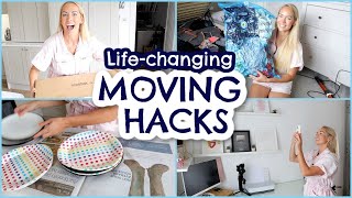 MOVING HOUSE HACKS PACKING HACKS amp TIPS FOR MOVING  Emily Norris [upl. by Asuncion]