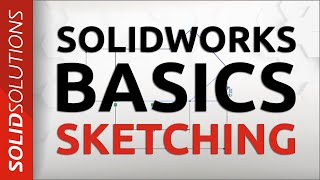 Sketching Basics  SOLIDWORKS Tutorial for Beginners [upl. by Zeiler]