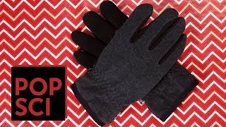 How To Turn Any Gloves Into Touchscreen Gloves [upl. by Ephram990]