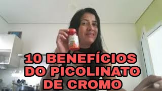 PICOLINATO DE CROMO 10 BENEFÍCIOS [upl. by Lemmy]