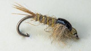 Fly Tying Hares Ear Nymph Variation [upl. by Aicened]