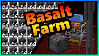 Minecraft Basalt Farm 120  121  How to make a Basalt Farm in Minecraft [upl. by Giles]