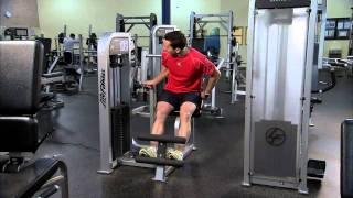 Life Fitness Pro2 Back Extension Instructions [upl. by Elaen957]