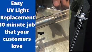 Easy UV Light Replacement [upl. by Ruddie]