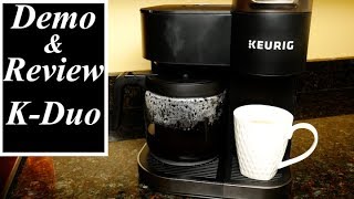 Keurig KDuo Coffee Maker Review and Demo [upl. by Eenerb753]