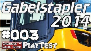 Gabelstapler 2014 3 Chaosfahrt auf Fabrikgelände Der Stapler Simulator im Mini Lets Play deutsch [upl. by Weiss292]