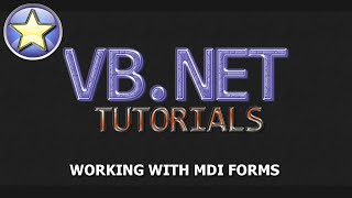 VBNET MDI Forms Tutorial  Forms within a Form [upl. by Krasner580]