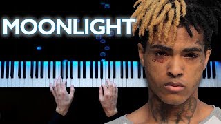 XXXTENTACION  MOONLIGHT  Piano cover [upl. by Koby947]