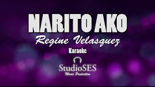 Narito Ako  Regine Velasquez  Minus One  Karaoke  StudioSes [upl. by Brose771]