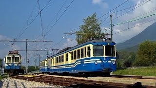 I Treni della Centovalli DomodossolaLocarno [upl. by Eerased892]