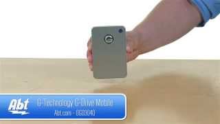 GTechnology GDrive Mobile 1TB Silver Portable Hard Drive 0G03040  Overview [upl. by Garvey336]