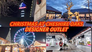 CHRISTMAS AT CHESHIRE OAKS DESIGNER OUTLET [upl. by Gadmann]