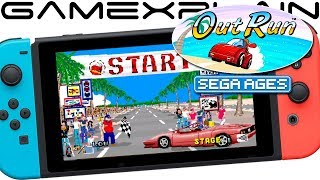 SEGA AGES Out Run Gameplay Nintendo Switch [upl. by Lovel569]