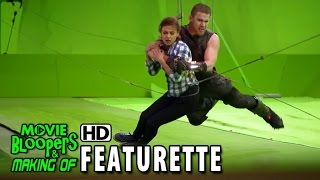 Jupiter Ascending BehindtheScenes Footage 9 Minutes [upl. by Alletnahs]