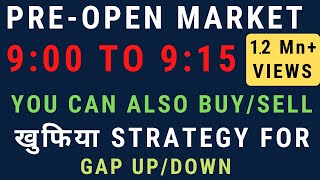 What is Pre Opening Session in Stock Market  How to trade in Pre Open Market [upl. by Wynnie734]