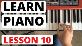 How To Play Piano for Beginners Lesson 10  More Scales And Playing Staccato [upl. by Nolla]