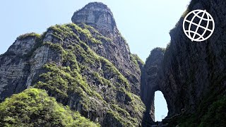 Tianmen Mountain Zhangjiajie Hunan China Amazing Places 4K [upl. by Sillek]