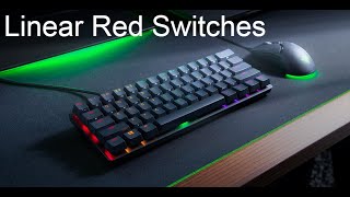 Razer Huntsman Mini Linear Red Switches Unboxing Review Sound Test and How To Install Drivers [upl. by Morez425]