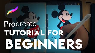 How to Draw in Procreate for Beginner iPad Pro [upl. by Neeron]