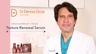 Dr Dennis Gross Advanced Retinol  Ferulic Texture Renewal Serum [upl. by Horatio111]