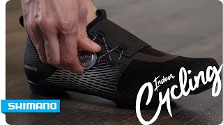 Shimano Indoor Cycling  How Does the Boa Closure System Work  SHIMANO [upl. by Genvieve]