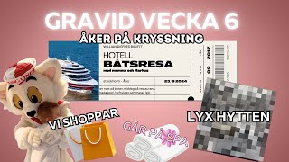 GRAVID VECKA 6 VLOGG Kryssning [upl. by Esra618]