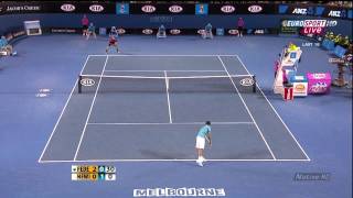 Federer vs Hewitt Australian Open 2010 highlights HD [upl. by Corbett]