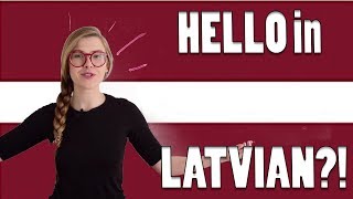 LATVIAN GREETINGS PART 1  IRREGULAR LATVIAN LESSON [upl. by Athalee]