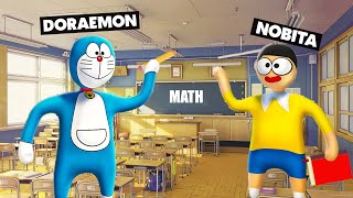 DORAEMON And NOBITA In School In HFF [upl. by Annauqal]